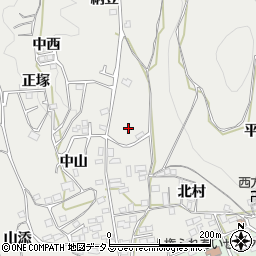 京都府相楽郡和束町別所納豆周辺の地図