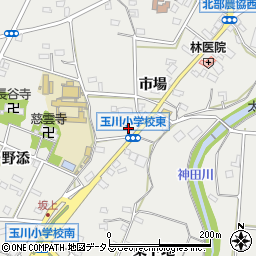 愛知県豊橋市石巻本町市場46周辺の地図