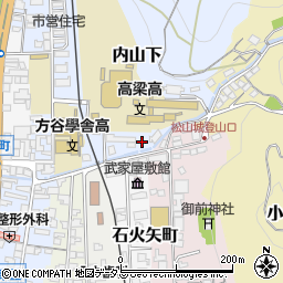 岡山県高梁市内山下39周辺の地図