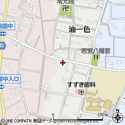 静岡県浜松市浜名区油一色111-1周辺の地図