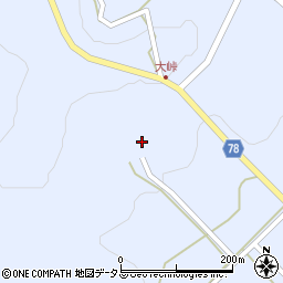 岡山県加賀郡吉備中央町西1395-2周辺の地図
