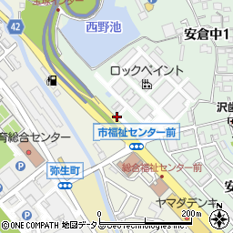 尼崎宝塚線周辺の地図