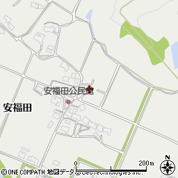 兵庫県三木市志染町安福田701周辺の地図