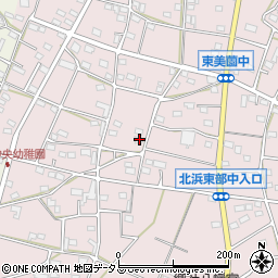静岡県浜松市浜名区東美薗1121周辺の地図