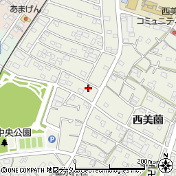 静岡県浜松市浜名区西美薗3134周辺の地図