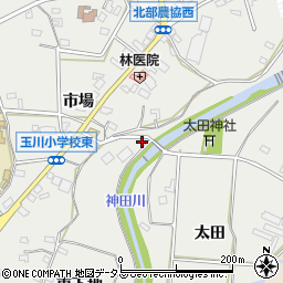 愛知県豊橋市石巻本町市場90-1周辺の地図