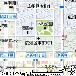 カラオケ本舗まねきねこ姫路広畑店周辺の地図