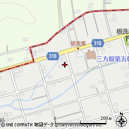 静岡県浜松市中央区根洗町340周辺の地図