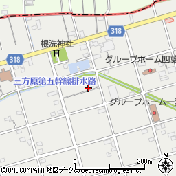 静岡県浜松市中央区根洗町257周辺の地図