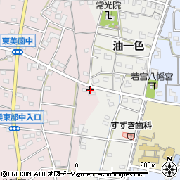 静岡県浜松市浜名区東美薗1180周辺の地図