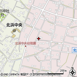 静岡県浜松市浜名区東美薗1130周辺の地図
