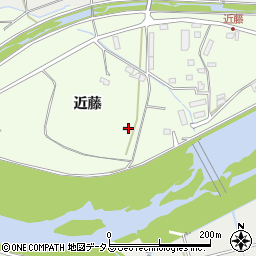 近藤公民館周辺の地図