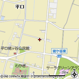 静岡県浜松市浜名区平口5382周辺の地図