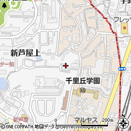 大阪府吹田市新芦屋上5周辺の地図