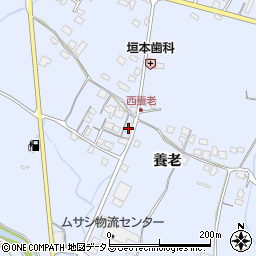 兵庫県加古川市平荘町養老348周辺の地図