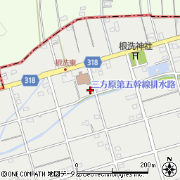 静岡県浜松市中央区根洗町289周辺の地図