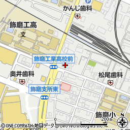 みなと銀行飾磨支店周辺の地図