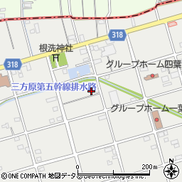 静岡県浜松市中央区根洗町258周辺の地図