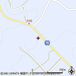 岡山県加賀郡吉備中央町西1412周辺の地図