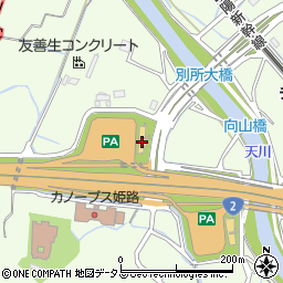 マネキダイニング 別所PA上り店周辺の地図