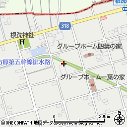 静岡県浜松市中央区根洗町236周辺の地図