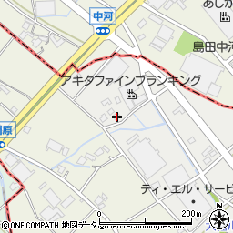 静岡県榛原郡吉田町大幡16周辺の地図