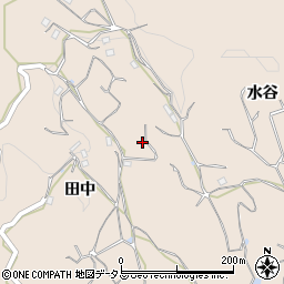 京都府相楽郡和束町白栖水谷周辺の地図