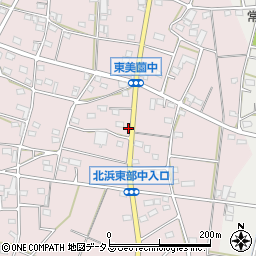 静岡県浜松市浜名区東美薗1167周辺の地図