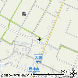 兵庫県加古川市西神吉町鼎1225-1周辺の地図