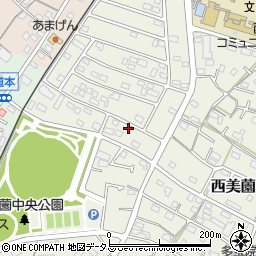 静岡県浜松市浜名区西美薗3129周辺の地図