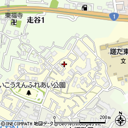 大阪府枚方市翠香園町19-2周辺の地図