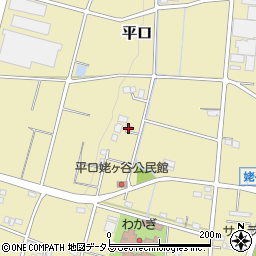 静岡県浜松市浜名区平口5361周辺の地図