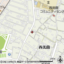 静岡県浜松市浜名区西美薗1275周辺の地図