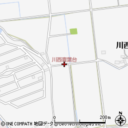 川西青葉台周辺の地図