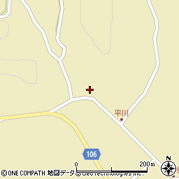 岡山県高梁市備中町平川6132周辺の地図