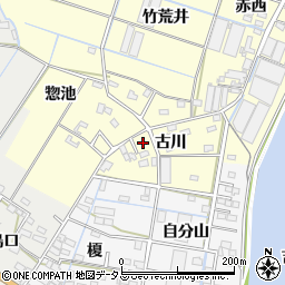 愛知県西尾市一色町大塚古川18周辺の地図