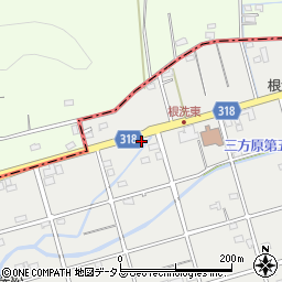 静岡県浜松市中央区根洗町341周辺の地図