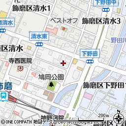 兵庫県姫路市飾磨区玉地1丁目79周辺の地図