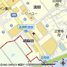 大戸屋クロスモール豊川店周辺の地図