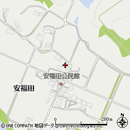 兵庫県三木市志染町安福田664周辺の地図