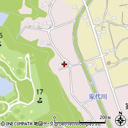 静岡県掛川市家代922周辺の地図