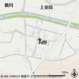 愛知県豊橋市石巻本町向野周辺の地図