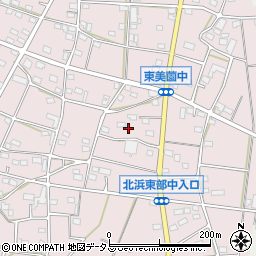 静岡県浜松市浜名区東美薗1164周辺の地図