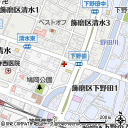 兵庫県姫路市飾磨区玉地1丁目120周辺の地図