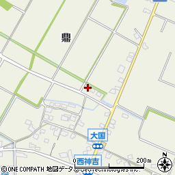 兵庫県加古川市西神吉町鼎407周辺の地図
