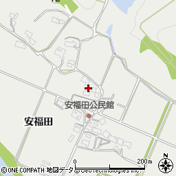 兵庫県三木市志染町安福田663周辺の地図
