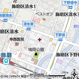 兵庫県姫路市飾磨区玉地1丁目81周辺の地図
