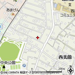 静岡県浜松市浜名区西美薗3194周辺の地図
