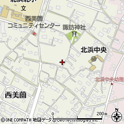 静岡県浜松市浜名区西美薗1473周辺の地図