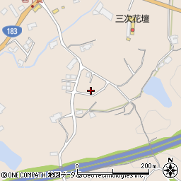 広島県三次市四拾貫町720周辺の地図